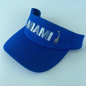 Augusta Sportswear Unisex Adult Royal Blue Team Miami Visor Adjustable OSFM